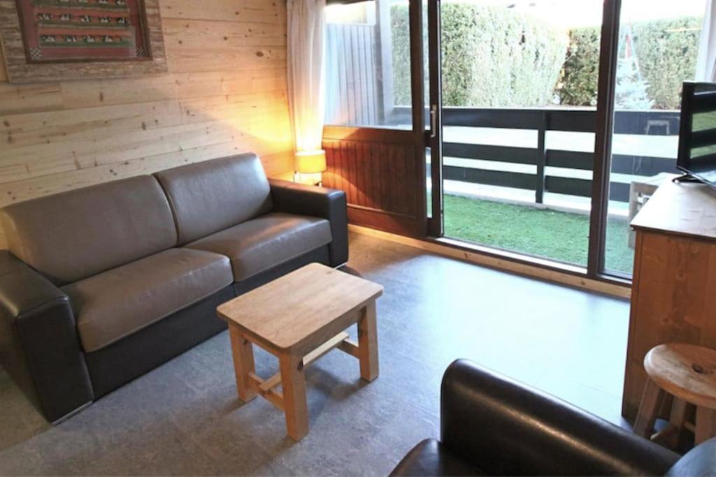 Studio Avec Coin Montagne Au Pied Des Pistes Megève Dış mekan fotoğraf